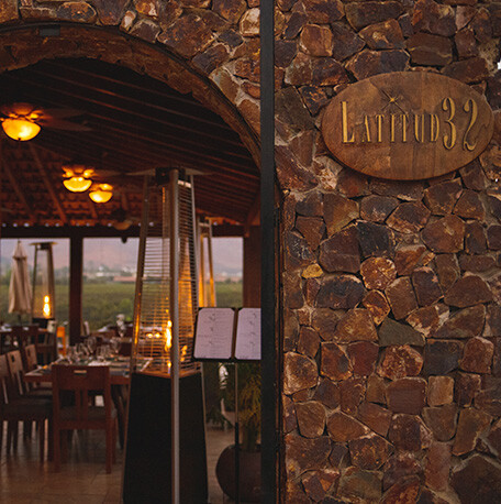 Sabores únicos en Latitud 32, restaurante de vinícola valle de Guadalupe