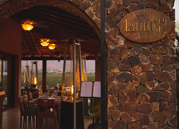 Wedding resort in Baja California vineyards at El Cielo