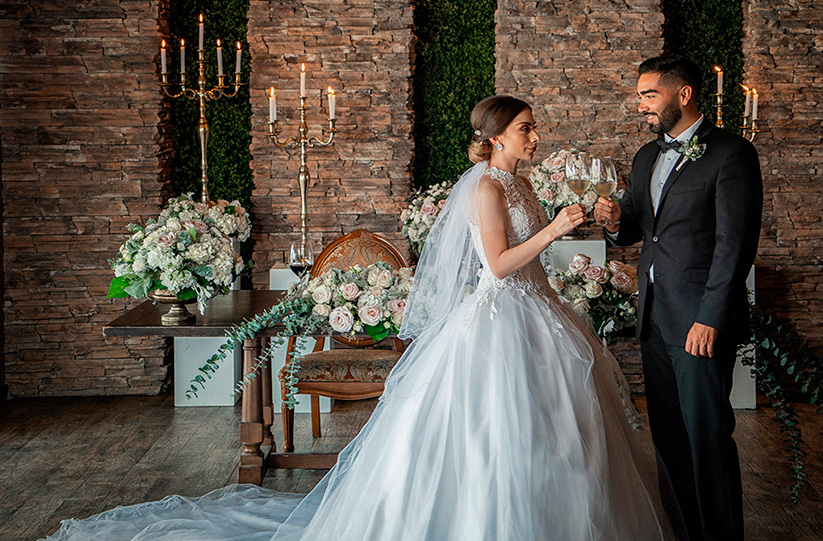 Different types of vineyard wedding venues and styles