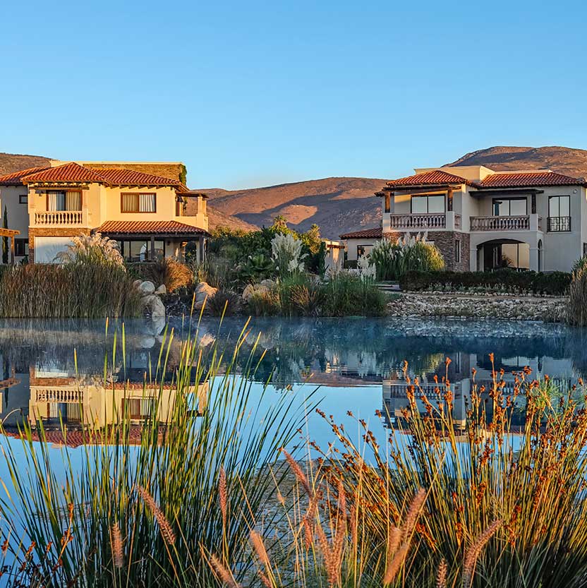 Boutique vineyard hotel at El Cielo with romantic ambiance