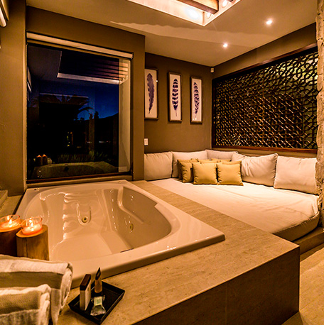 Luxury suite at El Cielo, one of the top hotels in Valle de Guadalupe