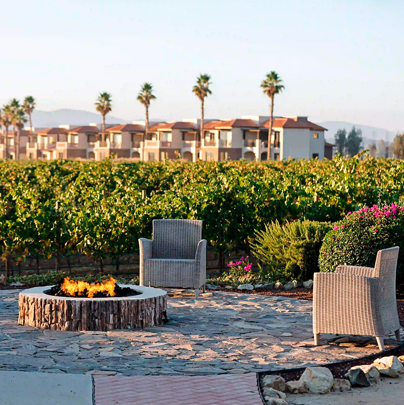 Cata de vino y alojamiento en villas con vistas panorámicas en Valle de Guadalupe